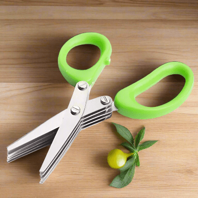 Ciseaux de Cuisine - MultiLayersScissor™ - Vert - Empire de la cuisine