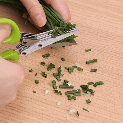 Ciseaux de Cuisine - MultiLayersScissor™ - Vert - Empire de la cuisine