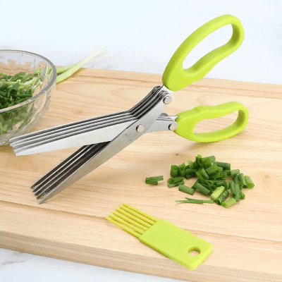 Ciseaux de Cuisine - MultiLayersScissor™ - Vert Clair - Empire de la cuisine