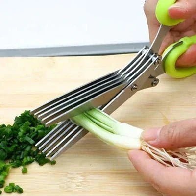 Ciseaux de Cuisine - MultiLayersScissor™ - Vert Clair - Empire de la cuisine